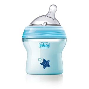 CHICCO Fľaša dojčenská Natural Feeling 150 ml, chlapec 0m+