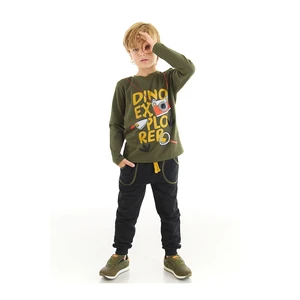 Denokids Two-Piece Set - Khaki - Regular fit