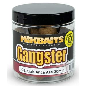 Mikbaits rozpustné boilies gangster g2 krab ančovička asa 250 ml - 20 mm