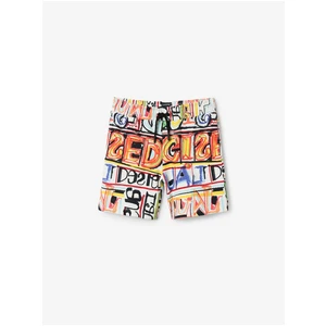 White Boys Patterned Shorts Desigual Aloha - Boys