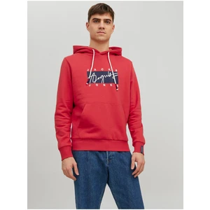 Jack & Jones Josh Mikina Červená