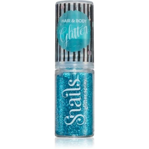 Snails Body Glitter trblietky na telo a vlasy Turquoise blue 10 g