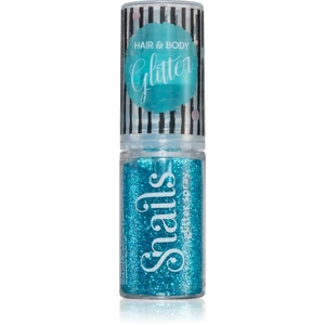 Snails Body Glitter trblietky na telo a vlasy Turquoise blue 10 g