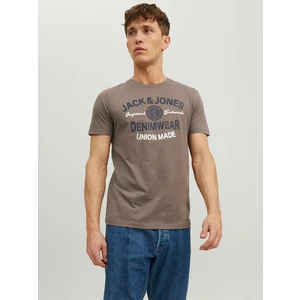 Jack&Jones Pánske tričko JJELOGO Regular Fit 12220500 Falcon M