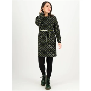 Green-Black Ladies Patterned Dress Blutsgeschwister Sneakers in th - Ladies