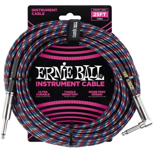 Ernie Ball P06063 Multi 7,5 m Recto - Acodado