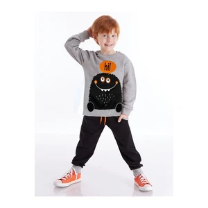 Denokids Sweatsuit - Black - Regular fit