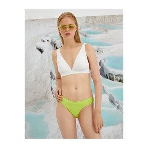 Koton Şahika Ercümen X Draped Detailed Bikini Bottoms.