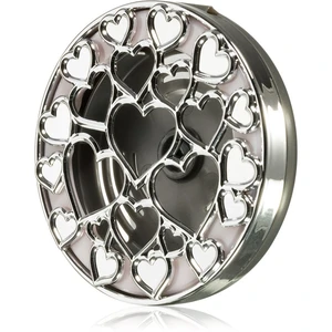 Bath & Body Works Silver Hearts držiak na vôňu do auta bez náplne závesný 1 ks