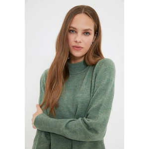 Trendyol Sweater - Green - Regular fit