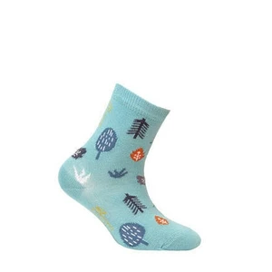 Gatta G44.01N Cottoline girls' socks patterned 33-38 turquoise 290