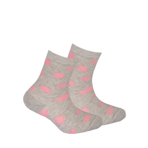 Gatta G34.01N Cottoline girls' socks patterned 27-32 white 227