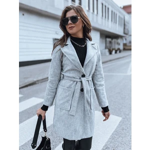 Women's coat QASAR light grey Dstreet