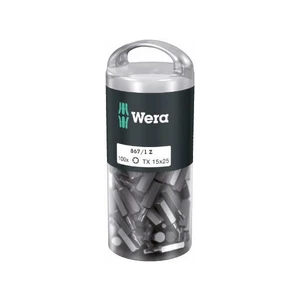 Wera 867/1 Z TORX® DIY 100 SiS 05072447001 bit Torx T 15 nástrojová ocel legované, vysoko pevné D 6.3 100 ks