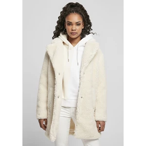 Women's Oversized Sherpa Coat whitesand