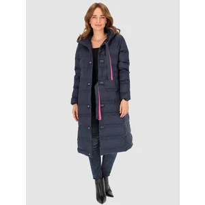 PERSO Woman's Coat BLH231010F Navy Blue