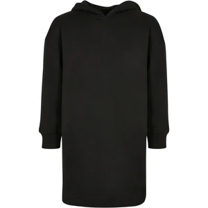 Girls' Oversized Terry Hoody Dress Black