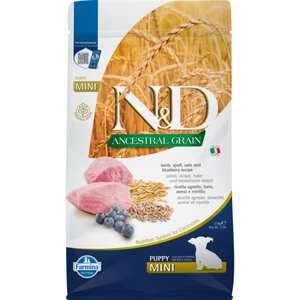 N&D Dog LG Puppy Mini Lamb/Blueberry - 2,5kg