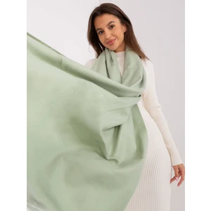 Pistachio plain women's scarf