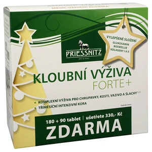 Priessnitz Kĺbová výživa Forte Glukosamín + Kolagén 180 + 90 kapsúl