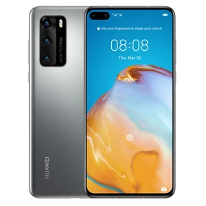 Huawei P40 5G, 8/128GB, Dual SIM, Silver Frost - EU disztribúció