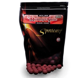 Sportcarp tvrzené boilies hard ons mulberry garlic-5 kg 20 mm