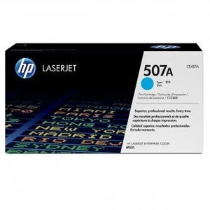 HP 507A CE401A azurový (cyan) originální toner