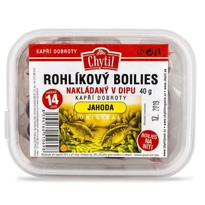 Chytil rohlíkové boilie v dipu 14 mm 60 g-oliheň