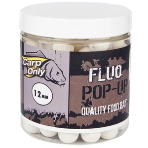 Carp only fluo pop up boilie 80 g 12 mm-white