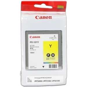 Canon PFI-101Y žlutá (yellow) originální cartridge