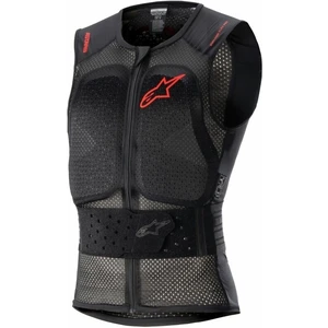 Alpinestars Nucleon Flex Pro Protection Vest Transparent Smoke/Red M