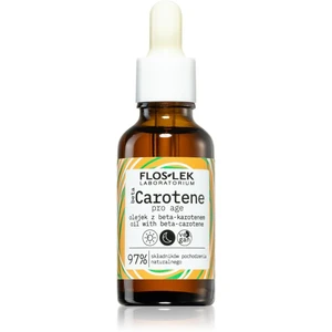 FlosLek Laboratorium Beta Carotene vyživujúce olejové sérum pre spevnenie pleti 30 ml