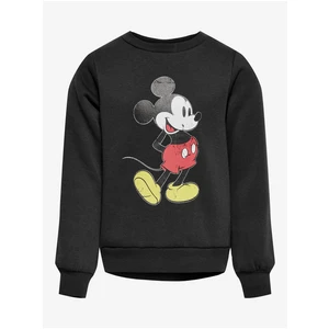 Černá holčičí mikina ONLY Mickey - Holky