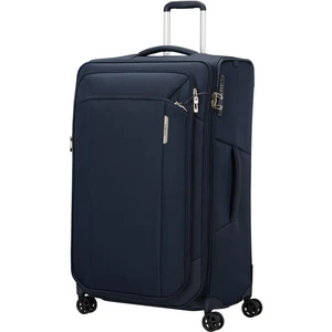 Samsonite Látkový cestovní kufr Respark L EXP 124/140 l - tmavě modrá