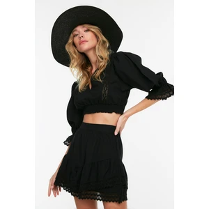 Trendyol Two-Piece Set - Black - Regular fit