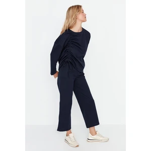 Trendyol Two-Piece Set - Navy blue - Regular fit