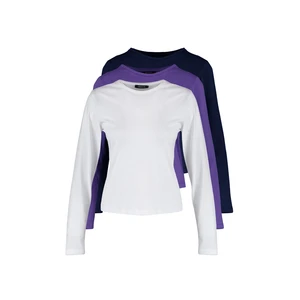 Trendyol T-Shirt - Purple - Regular fit