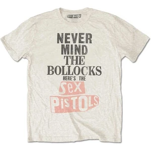 Sex Pistols Koszulka Bollocks Distressed Kremowy-Natural XL