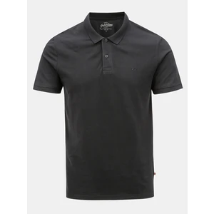 Jack&Jones Pánske polo triko Slim Fit JJEBASIC 12136516 Black L