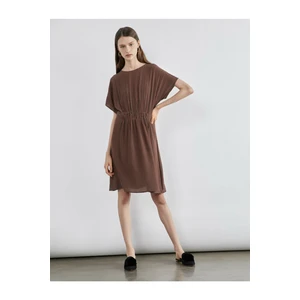 Koton Women's Coffee Midi Dress