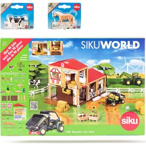 SIKU World - farma, 2 koně a 2 krávy