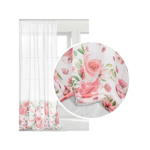 Edoti Curtain with roses Rosally 140x250 A491