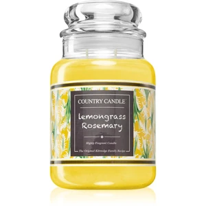 Country Candle Farmstand Lemongrass & Rosemary vonná sviečka 680 g