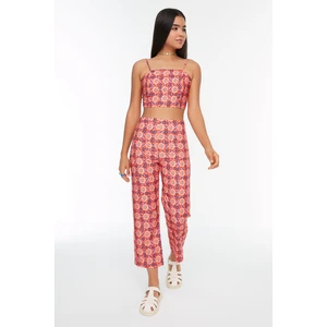 Trendyol Orange Drawstring Trousers