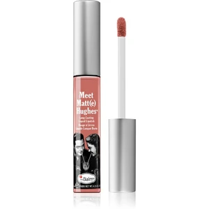 theBalm Meet Matt(e) Hughes Long Lasting Liquid Lipstick dlouhotrvající tekutá rtěnka odstín Patient 7.4 ml