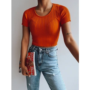 Women's top REDIS orange Dstreet RY2072