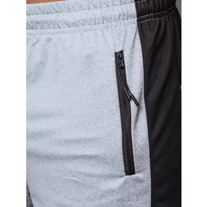 Light gray men's shorts Dstreet SX2101