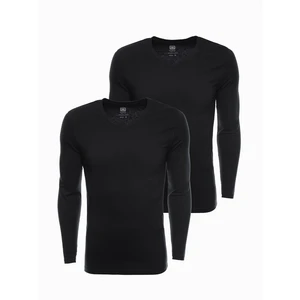 Ombre Clothing Men's plain longsleeve - mix 2