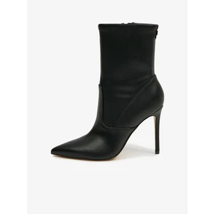 Black Women's Low Heel Boots Guess Semmi - Ladies