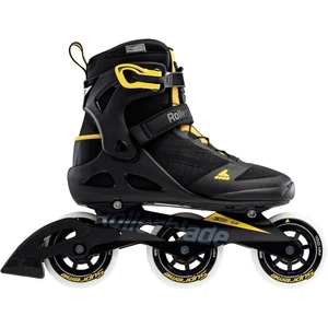 Rollerblade Macroblade 100 3WD Kolieskové korčule Black/Saffron Yellow 45